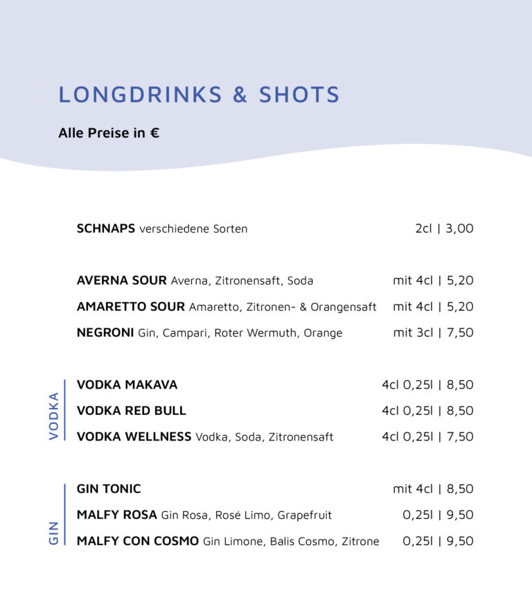 Longdrinks